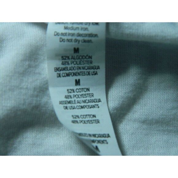 Uncle Drew Movie T-Shirt Baseball Size Medium White Blue Cast Shaq Kyrie Irving - Picture 6 of 6